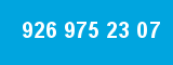 926 975 23 07